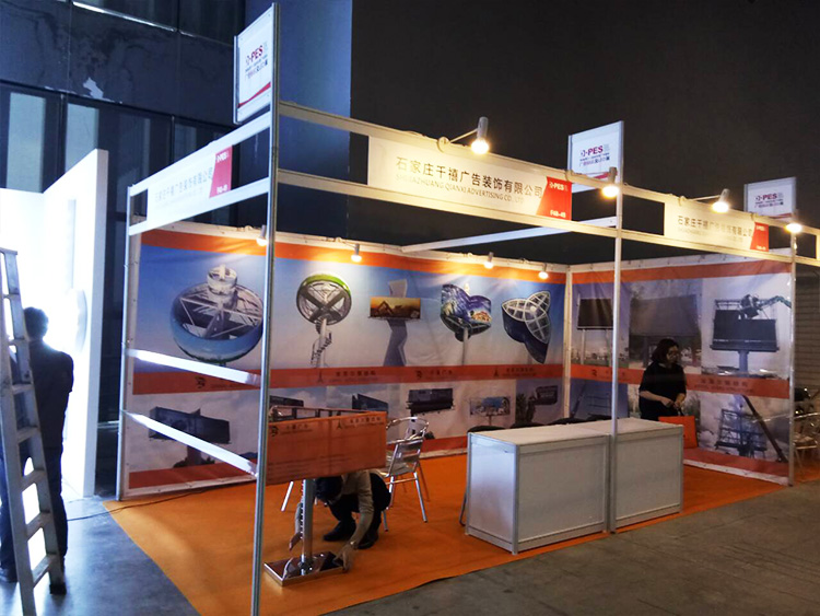 千禧广告18年广州迪培思展会现场