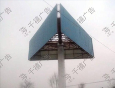 榆林三面广告牌