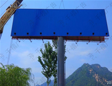 承德下打灯双面单立柱广告牌