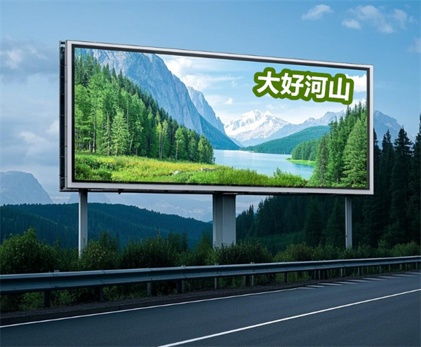 山东单立柱广告牌厂家